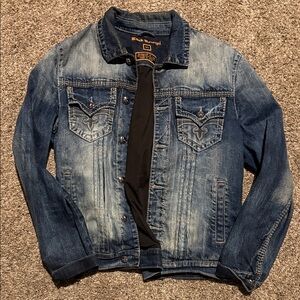 Rock Revival Blue Denim Jacket